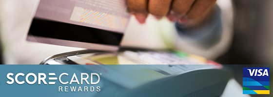 Visa® Credit Card with ScoreCard Rewards