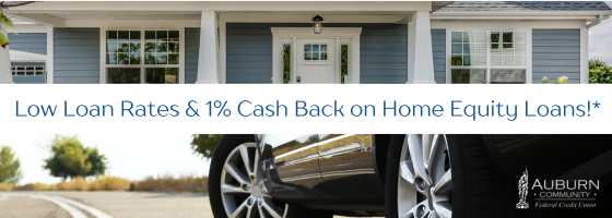 Low Loan Rates and 1 Percent Cash Bank on New Loans