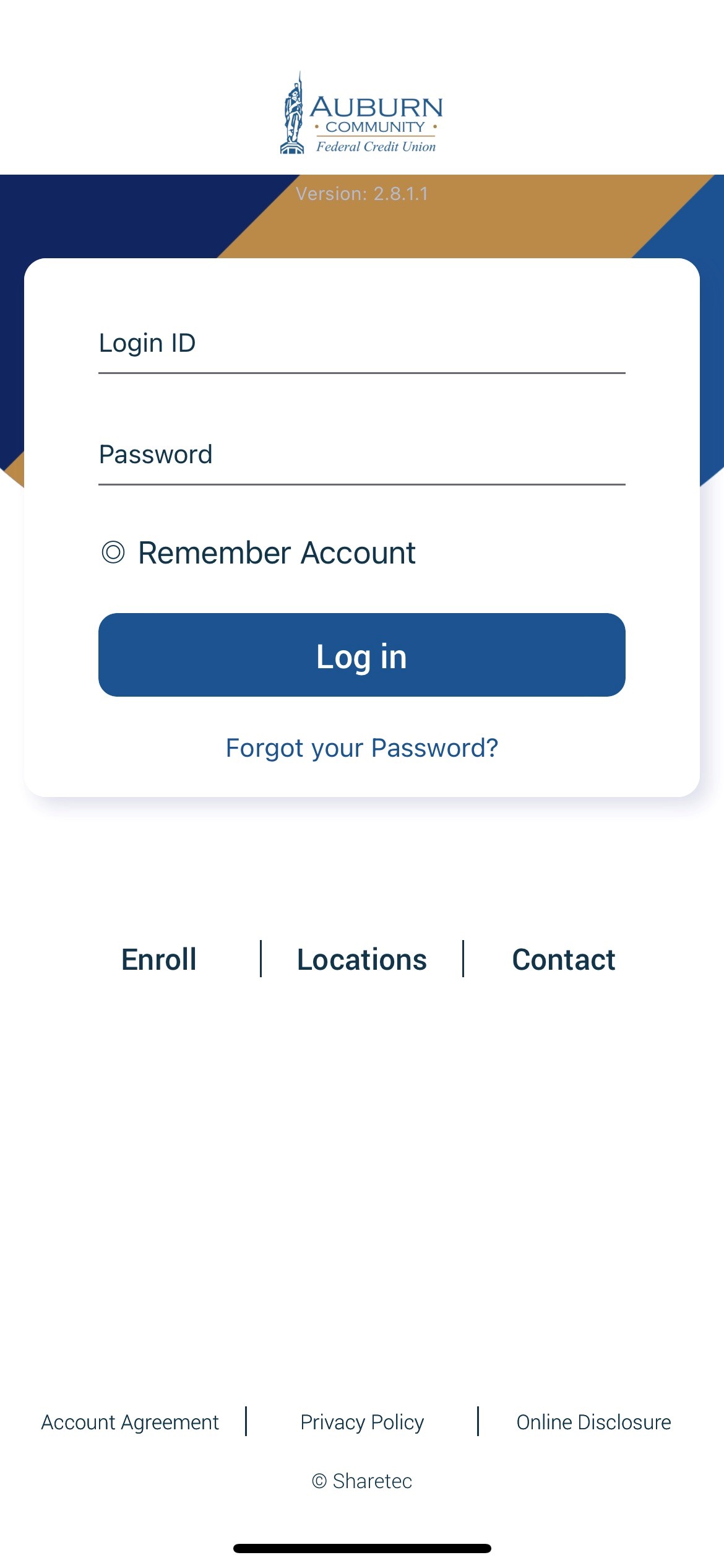 home banking app